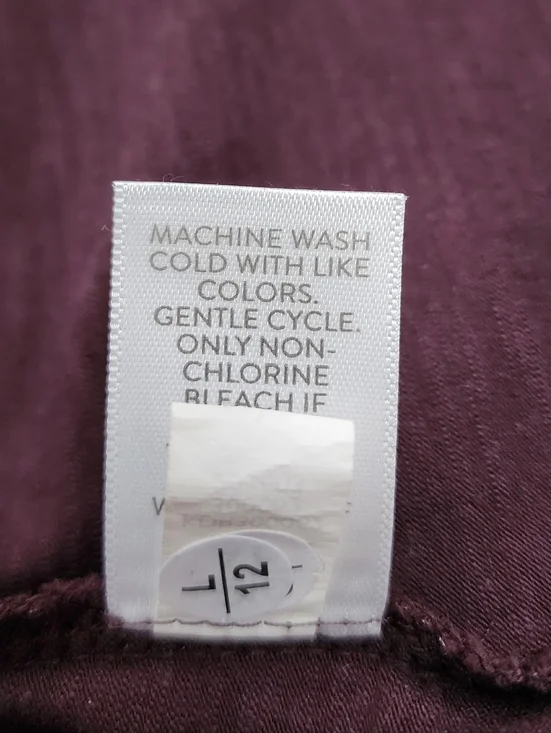 J. Jill Smocked Henley Dress In Spiced Wine Women's Petite M NEW - Picture 13 of 13